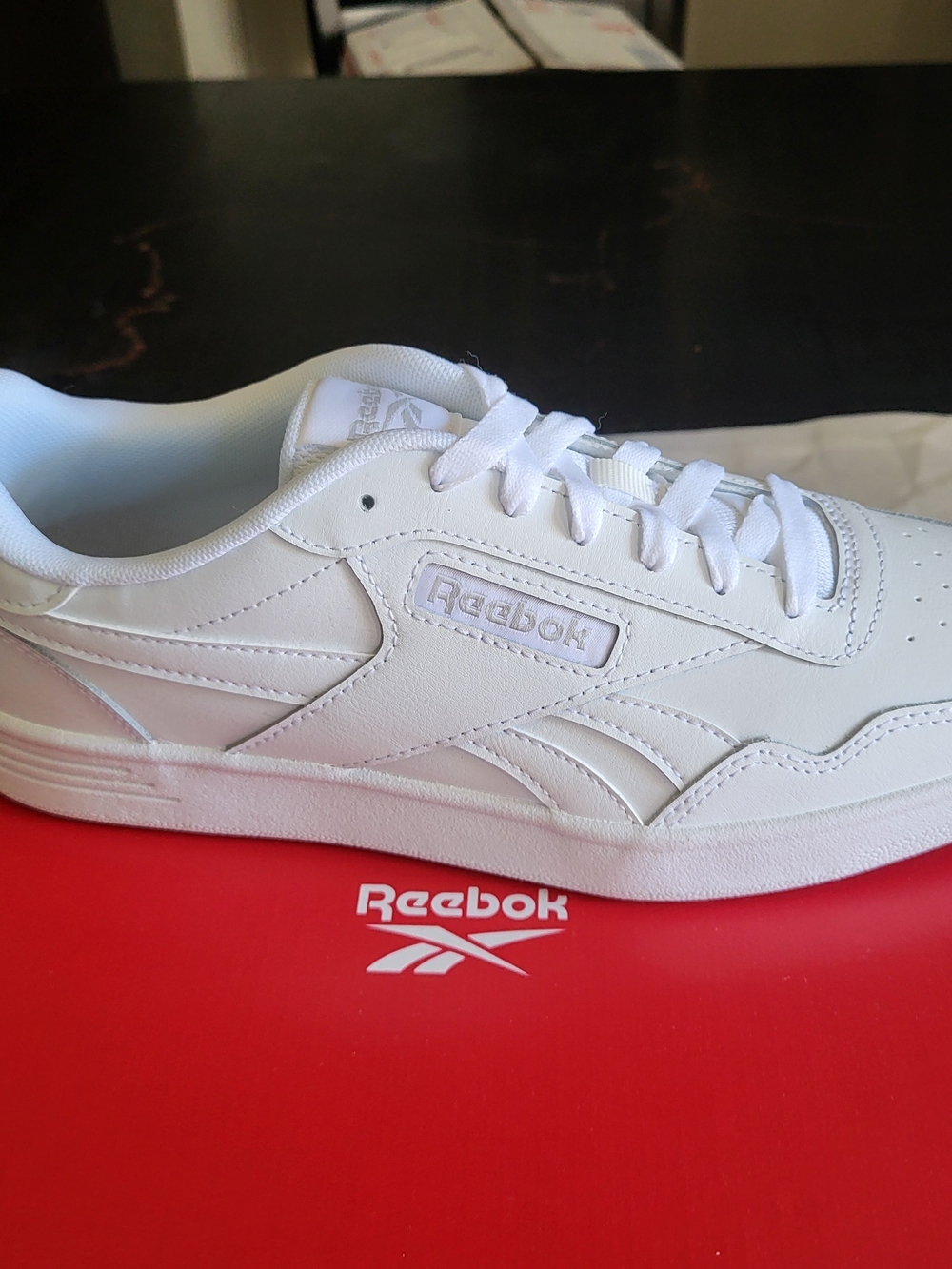 * NEW* Reebok Court Advance Shoes White Tennis Women's Size 9.5 With Box & Tags